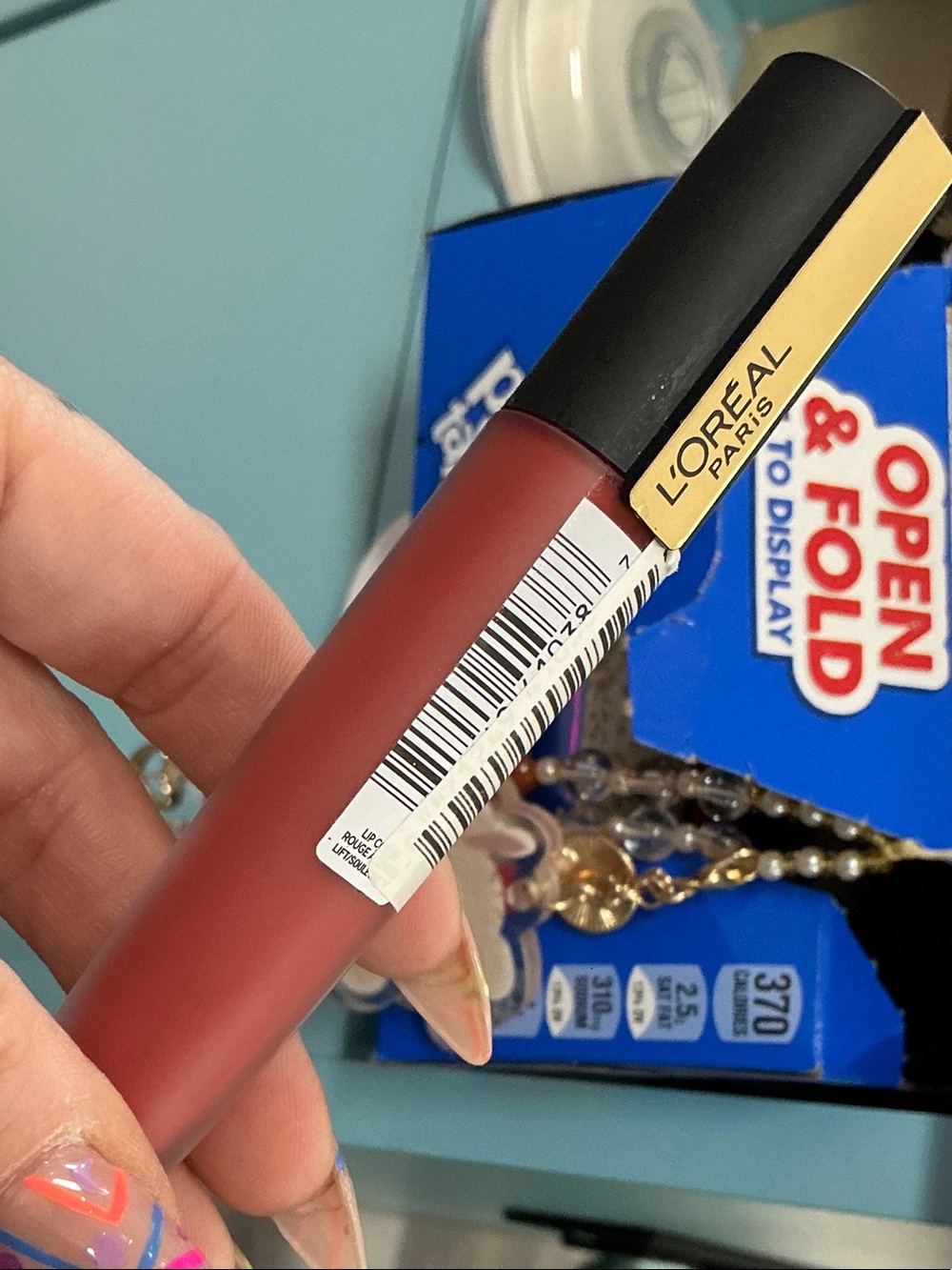 L'Oréal Paris Matte Liquid Lipstick - Dusty Rose Adored 450